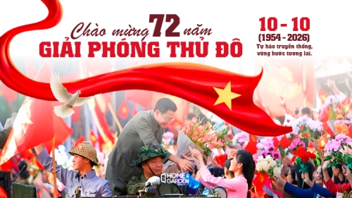 Chào mừng kỉ niệm 72 năm giải phóng thủ đô 10.10