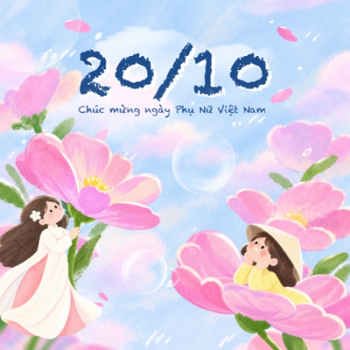 20/10, mừng ngày phụ nữ VN