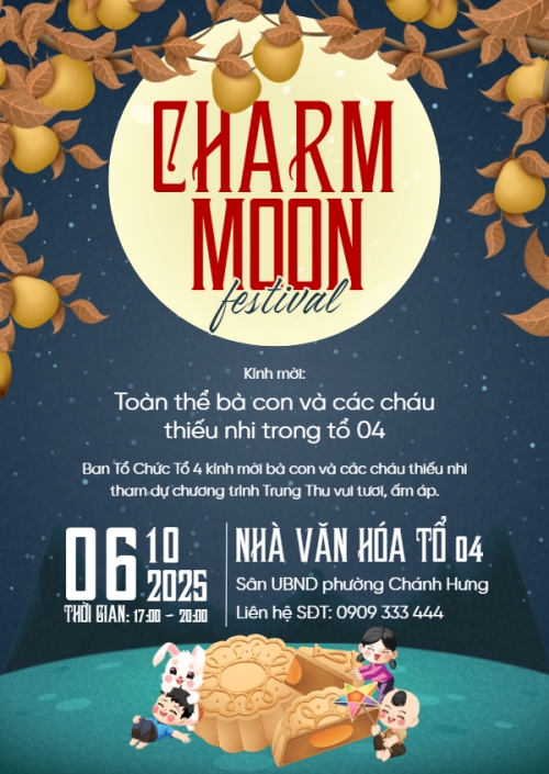 Trung thu, Tết Đoàn Viên, mid-autumn festival, sự kiện, event, dễ thương, cute, chibi, hoạt hình, cartoon