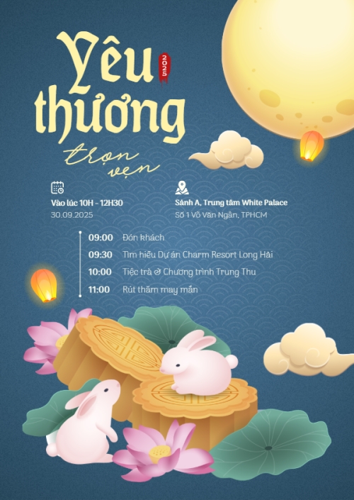Trung thu, Tết Đoàn Viên, mid-autumn festival, sự kiện, event, dễ thương, cute, chibi, hoạt hình, cartoon