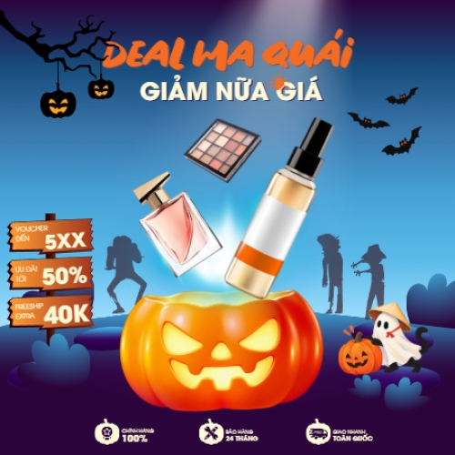 Deal ma quái, giảm nửa giá
