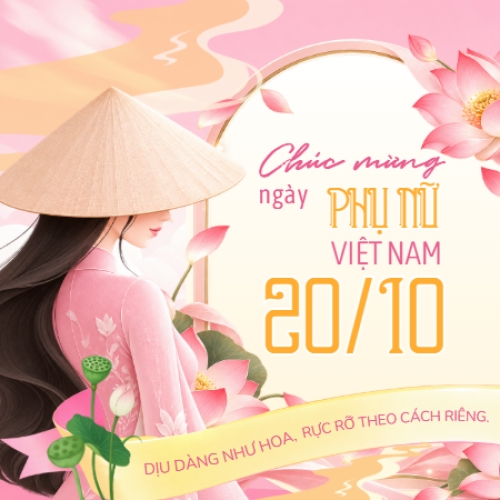 Chúc mừng ngày Phụ Nữ Việt Nam