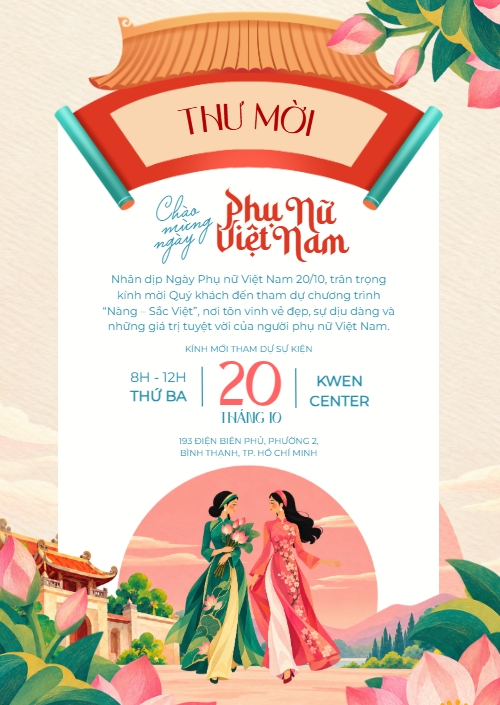 Thư mời 20/10