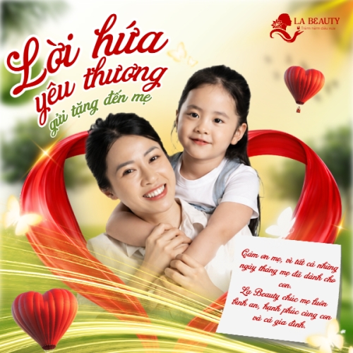 Lời hứa yêu thương gửi tặng đến mẹ