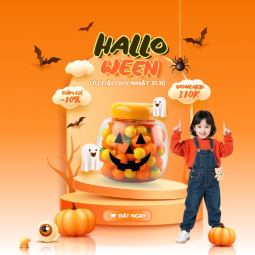 Halloween, lễ hội ma quái, sự kiện, event, food, kẹo, thực phẩm, dễ thương, cute, chibi, hoạt hình, cartoon