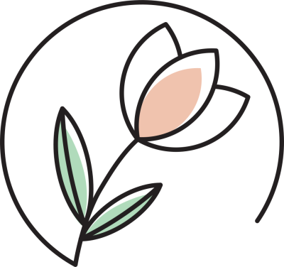 flower shop, logo flower boutique, cửa hàng hoa,brand