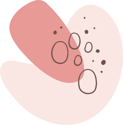 ngẫu nhiên, blob shape, abstract, cute