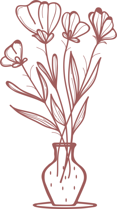 flower shop, logo flower boutique, cửa hàng hoa,brand