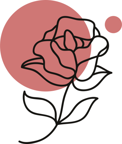flower shop, logo flower boutique, cửa hàng hoa,brand