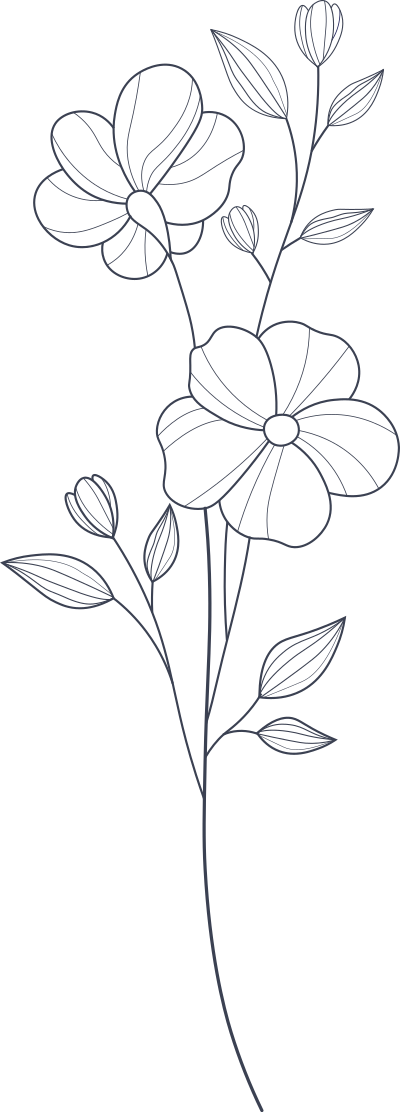 flower, flower line, flower line art, hoa lá, beauty, wedding