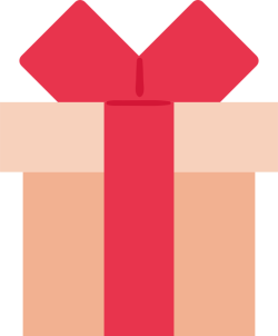 Shape, quà,gift, cute