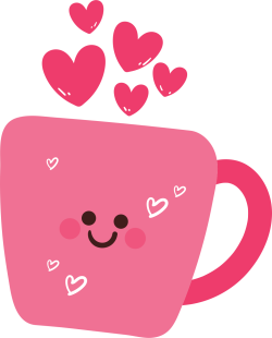 Shape, cute, ly, cốc