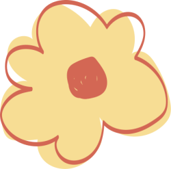 Shape, hoa, flower, cute, line