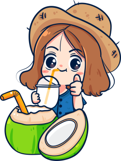 bé gái, girl chibi, cute, dễ thương