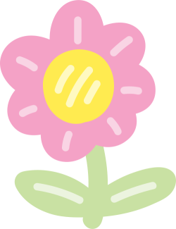 Shape, hoa, flower, cute