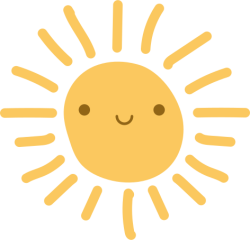 Shape, cute, mặt trời, sun
