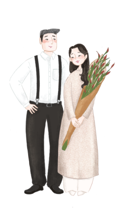 Cô dâu chú rể, groom & bride, wedding, đám cưới, chibi
