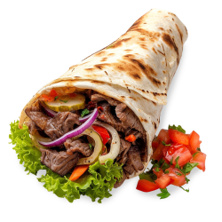 bánh mì kẹp thịt, kebab, ăn vặt, food, fastfood