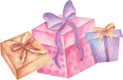 hộp quà, gift box, sinh nhật, dễ thương, birthday, cute