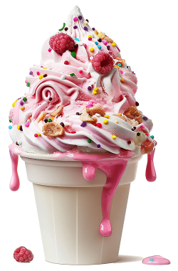 kem, icecream, kem ốc quế, food