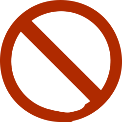 warning, cảnh báo, cấm