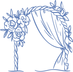 Icon, cute, cổng hoa cưới, đám cưới, wedding flower gate