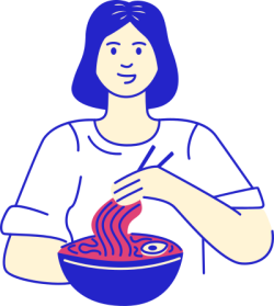 món Nhật, sushi, đồ sống, ẩm thực, food, mì, noodle, con gái