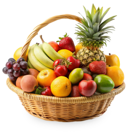 trái cây, fruit, basket fruit, giỏ trái cây