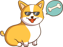 corgi, cún, chó, dog, puppy, pet