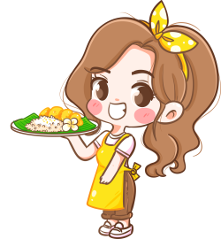 cô gái, bé gái, girl, dễ thương, cute, food 1