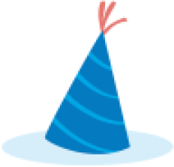 nón sinh nhật, birthday hat, thôi nôi, dễ thương