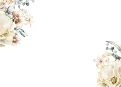 flower, hoa lá, màu nước, watercolor, sang trọng, luxury, golden