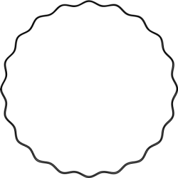 shape, line, tròn, viền
