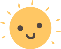 thiên nhiên, cute, dễ thương, mặt trời, sun