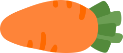 cà rốt, carrot, dễ thương, cute