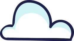 mây, cloud, dễ thương, cute