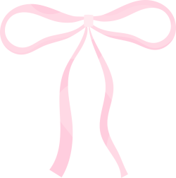 nơ, ribbon, coquette, cute, dễ thương