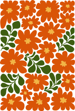 pattern, hoa, flower, retro, vintage, nền hoa, background