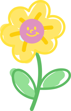 hoa, flower, cute, dễ thương, brush