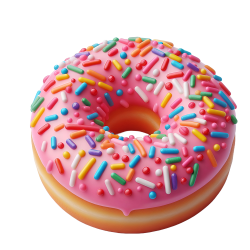 donuts, cake, bánh