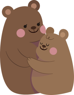 gấu, bear, dễ thương, cute