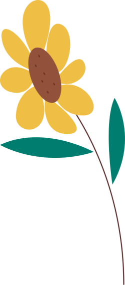 hoa, flower, cute, dễ thương