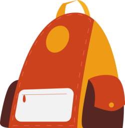 cặp, bag, cute, dễ thương