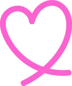 trái tim, heart, line, dooble, cute, dễ thương