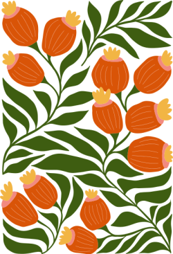 pattern, hoa, flower, retro, vintage, nền hoa, background