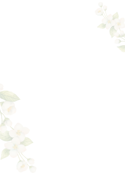 flower, hoa lá, màu nước, watercolor, sang trọng, luxury, golden 1