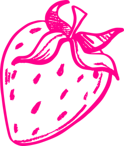 Dâu, strawberry, brush, line