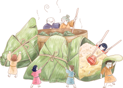 food, món ăn, bánh giò, bánh ít