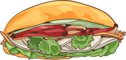 Bánh mì, bread, món ăn Việt Nam, Vietnamese food