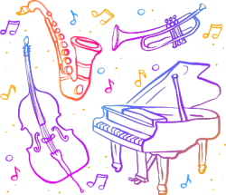 Âm nhạc, nốt nhạc, nhạc cụ, music, instrument
